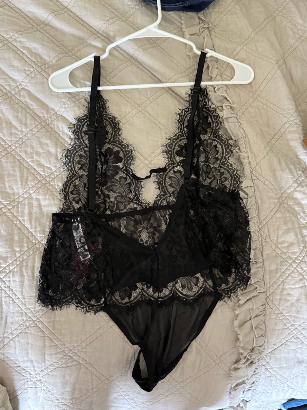 Adore Me Black Lace lingerie